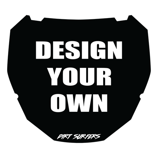 ODI Number Plate Decal - Design Your Own