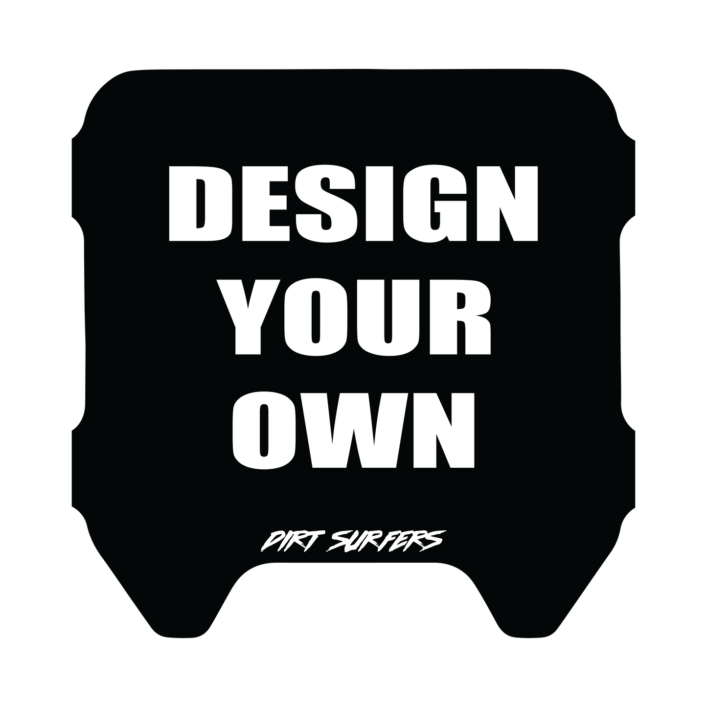 Surron Light Bee X Number Plate Decal - Design Your Own