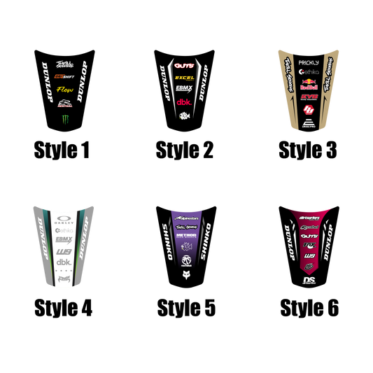 Custom E-Ride Pro Rear Fender Decal