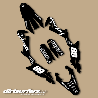 Ultra Bee Plastics Only Graphics Kit