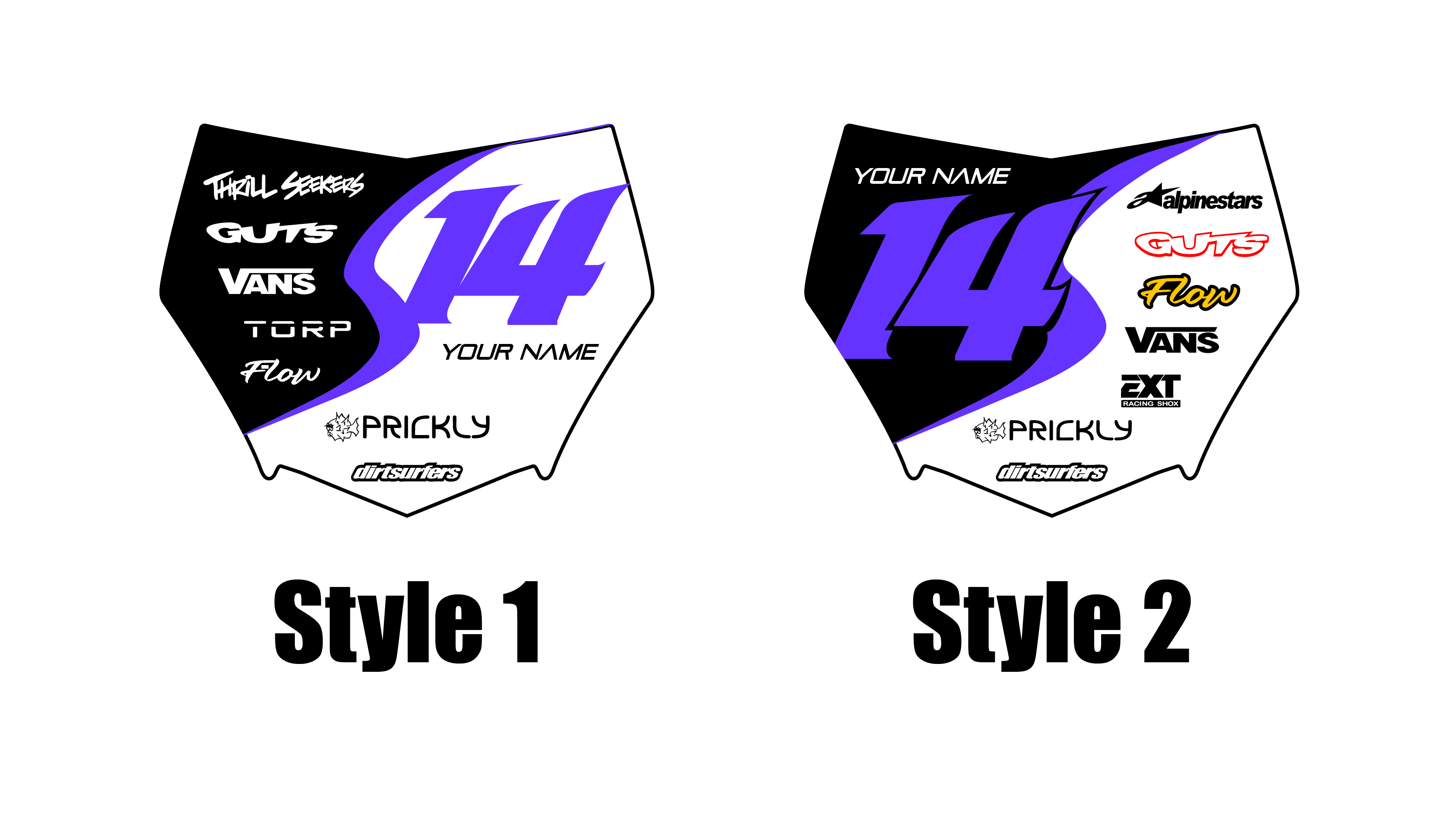 DirtSurfers.co E-bike Decals – Dirt Surfers