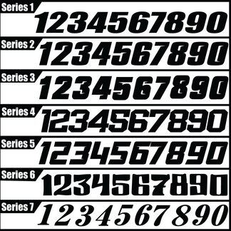 Surron Number Plate Decal – Dirt Surfers