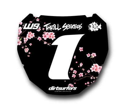 ODI Number Plate Decal (Cherry Blossom)