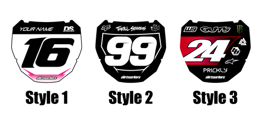 Custom ODI Plate Decal SERIES 1