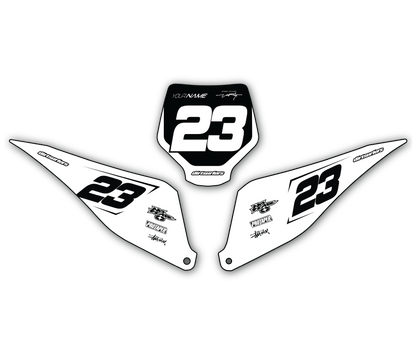 Stark Varg Number Plate Decals Style 1