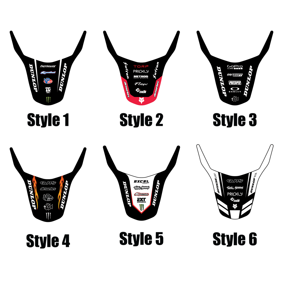 Custom Surron Light Bee X Rear Fender Decal | Dirt Surfers