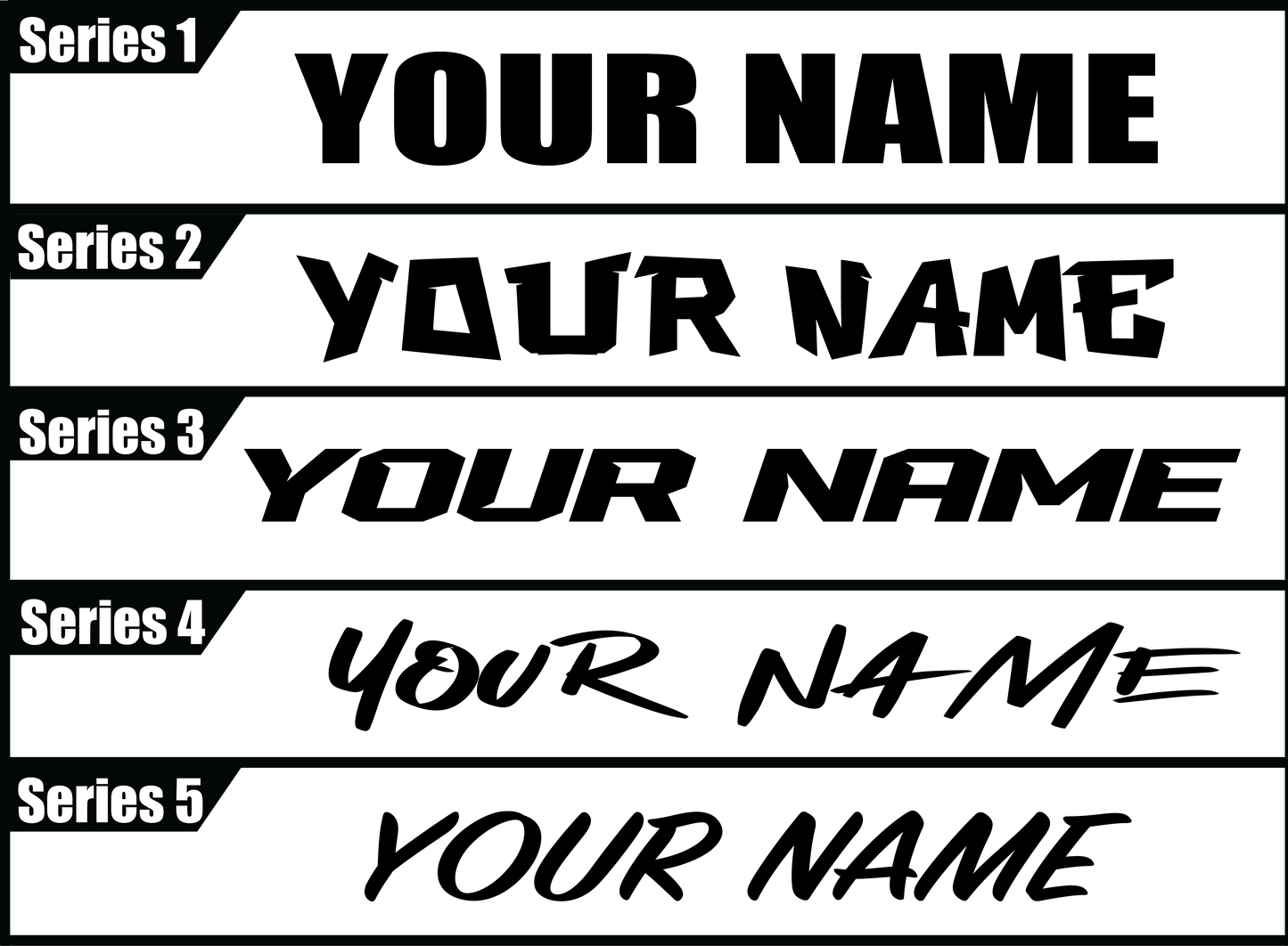 Surron Number Plate Decal – Dirt Surfers