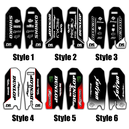 Custom Ultra Bee Fork Guard Decal